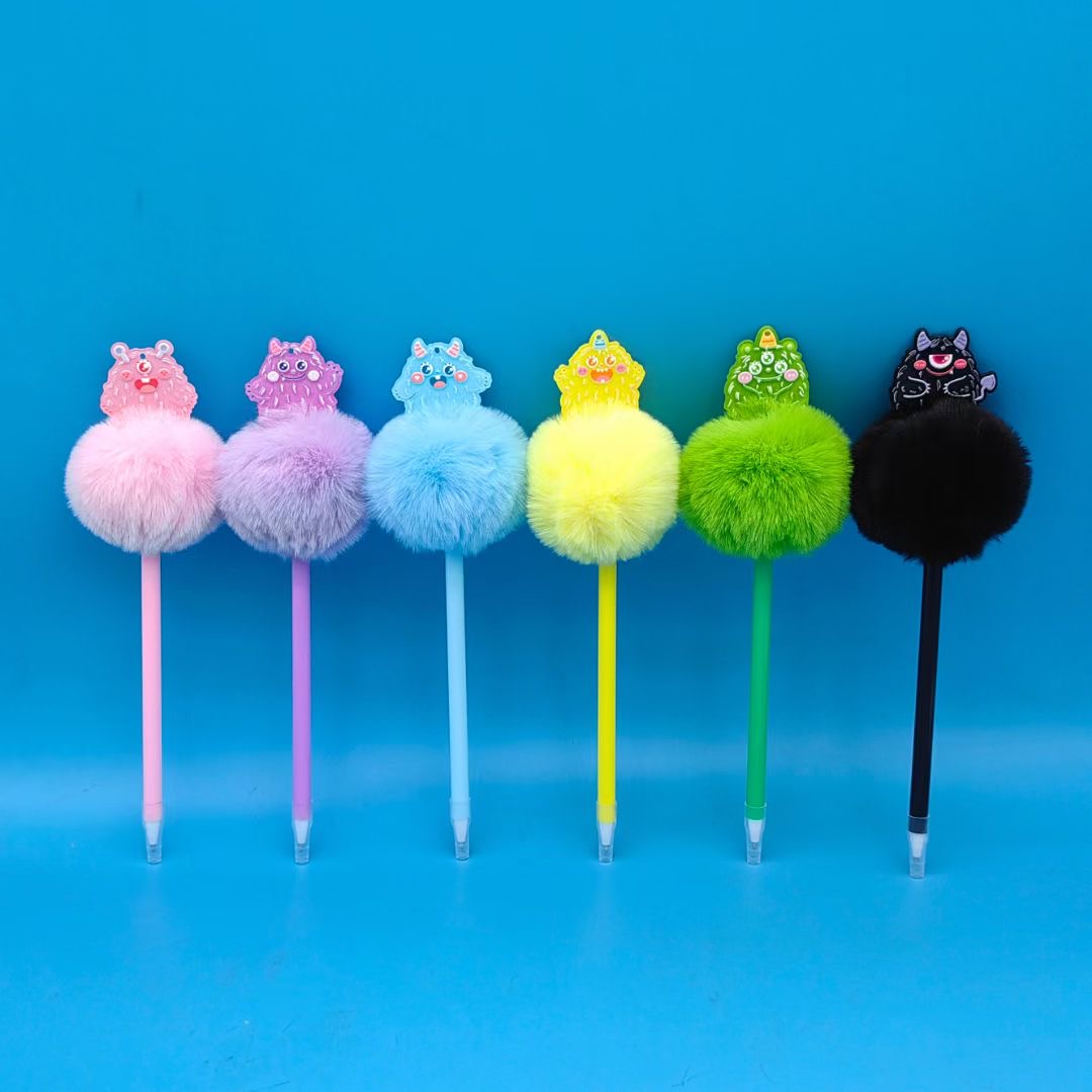 MONSTER POMPOM PEN